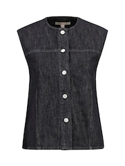 Barbour Black Myra Denim Shirt - Image 5 of 7