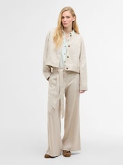 Barbour® Natural Gabby Trousers - Image 3 of 7