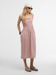 Barbour Cream Madeline Midi Dress - Image 2 of 7