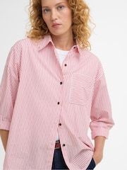 Barbour® Red Polly Striped Shirt - Image 4 of 7