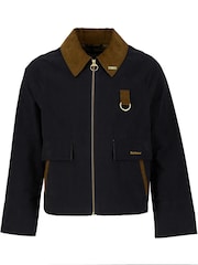 Barbour® Blue Icons Spey Showerproof Jacket - Image 7 of 8
