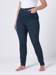 Yours Curve Ava Superstretch Skinny Jeans - Bild 1 von 5