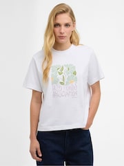Barbour® White Selena T-Shirt - Image 1 of 6