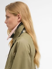 Barbour® Green Cropped Beadnell Casual Jacket - Image 5 of 9