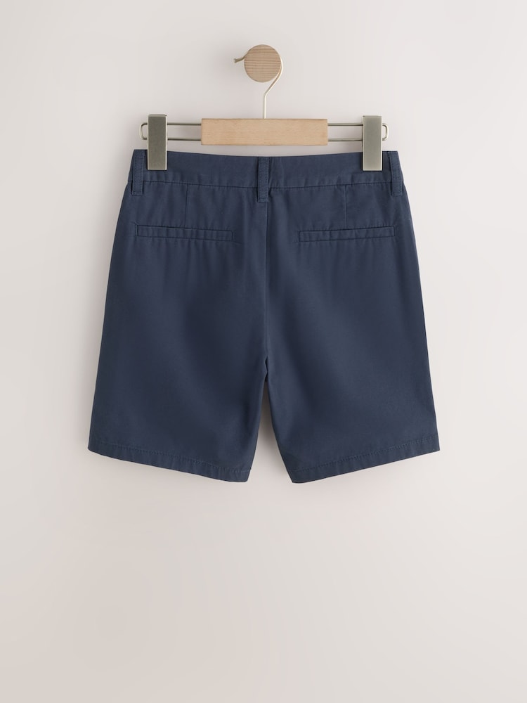 Navy Loose Fit Chino Shorts (3-16yrs) - Image 2 of 5