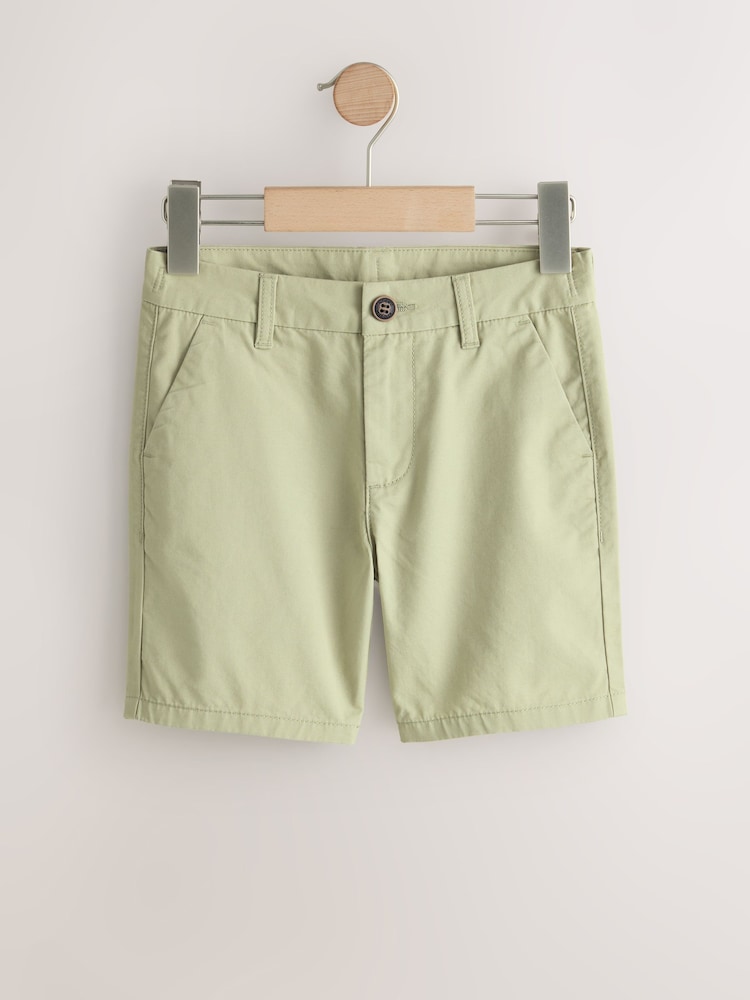 Sage Green Regular Fit Chino Shorts (3-16yrs) - Image 1 of 4