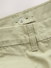 Sage Green Regular Fit Chino Shorts (3-16yrs) - Image 3 of 4