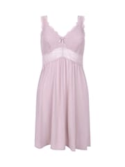 Hunkemoller Purple Nova Jersey Slip Dress - Image 4 of 5