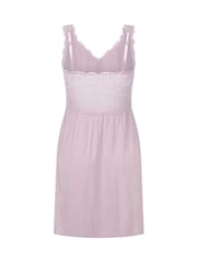 Hunkemoller Purple Nova Jersey Slip Dress - Image 5 of 5