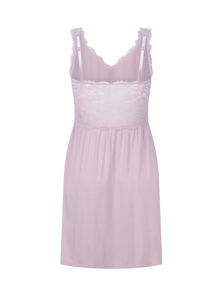 Hunkemoller Purple Nova Jersey Slip Dress - Image 5 of 5