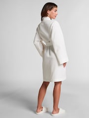Hunkemöller Waffle White Bathrobe - Image 2 of 5