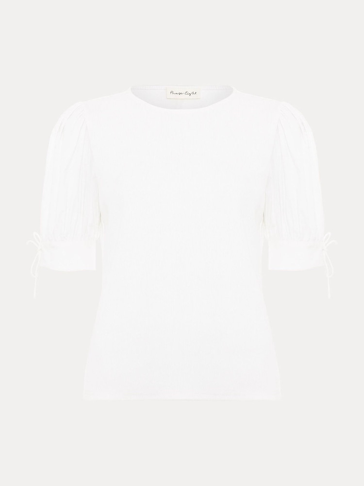 Phase Eight White Luella Top - Image 2 of 2 Phase Eight White Luella Top - Image 2 of 2