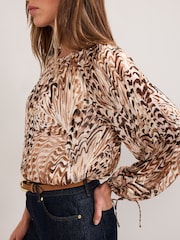 Phase Eight Natural Rafaella Blouse - Image 4 of 6
