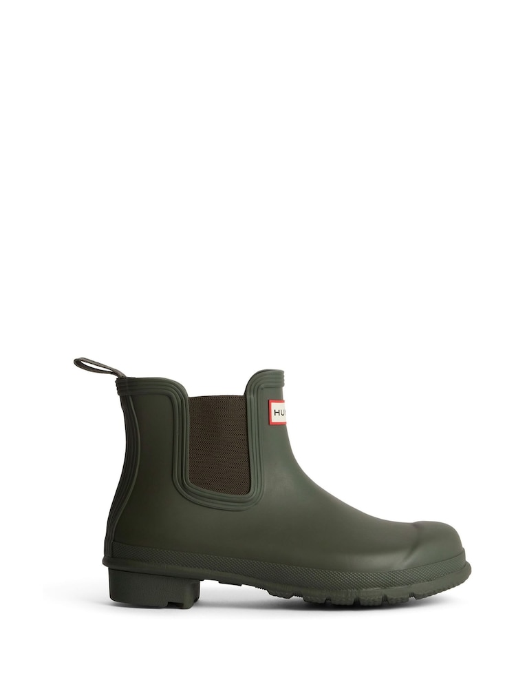 Hunter Green Original Chelsea Boots - Image 1 of 3 Hunter Green Original Chelsea Boots - Image 1 of 3