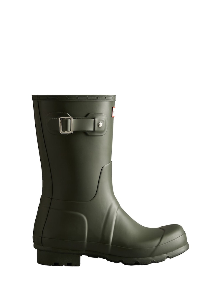 Hunter Green Original Short Wellingtons Boots - Image 1 of 3 Hunter Green Original Short Wellingtons Boots - Image 1 of 3