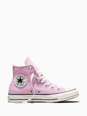 Converse Pink Chuck Taylor Beads High Trainers - Image 1 of 8