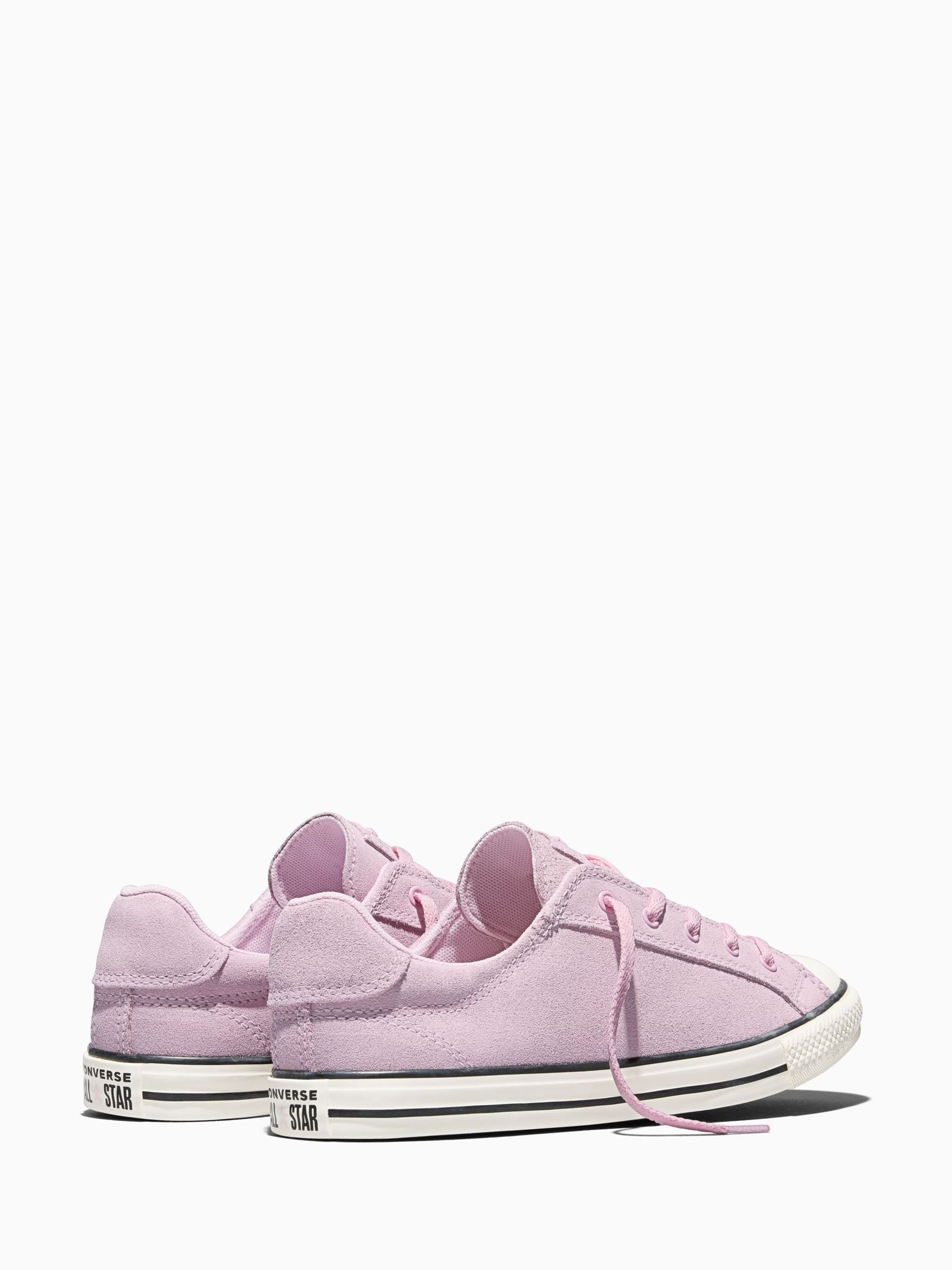 Buy Converse Pink Chuck Taylor All Star Dainty Lucky Low Trainers
