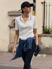 Baukjen Cream Anil Polo Top - Image 1 of 4