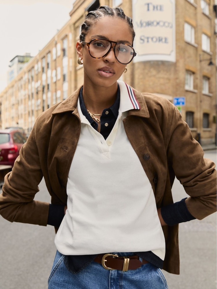 Baukjen Cream Anil Polo Top - Image 2 of 4