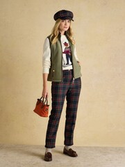 Joules Heritage Light Green Fleece Gilet - Image 3 of 10