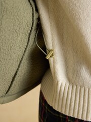 Joules Heritage Light Green Fleece Gilet - Image 7 of 10