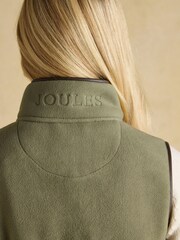 Joules Heritage Light Green Fleece Gilet - Image 9 of 10