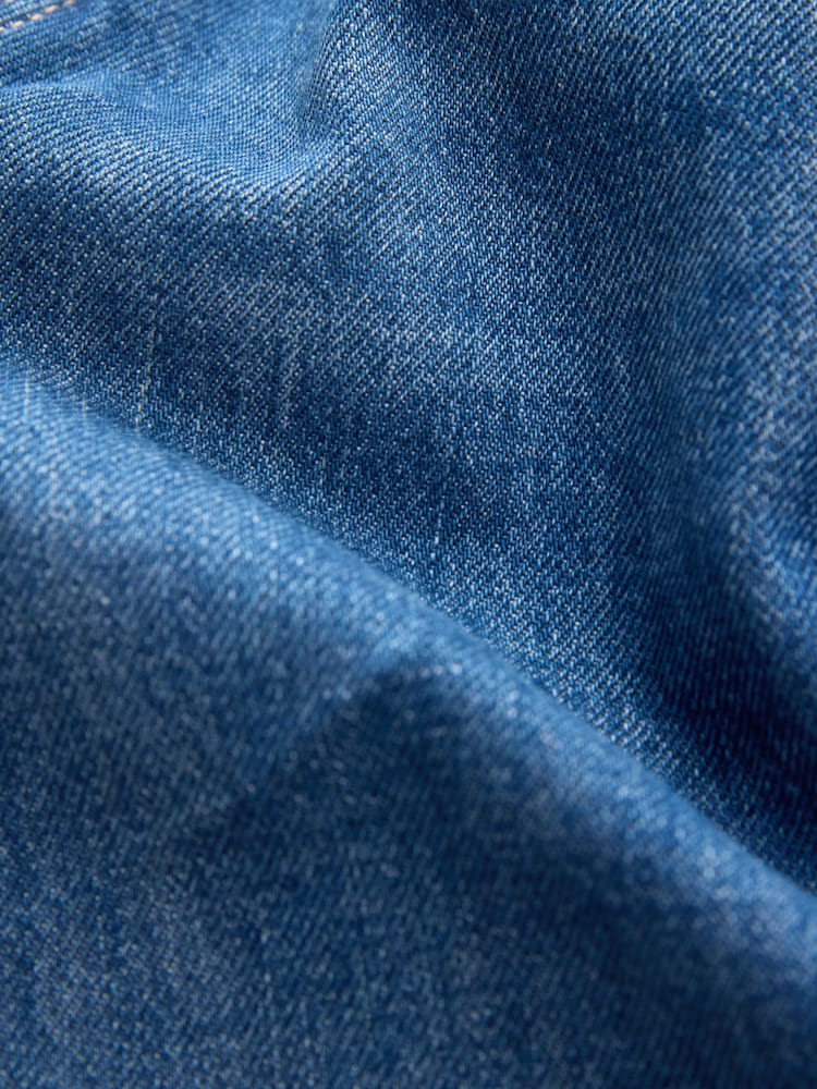 中蓝 - Hourglass Bermuda Jort Shorts - 8的图像8｝