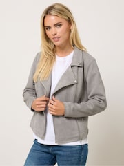 Chaqueta motera de ante Petite de M&Co - Imagen 1 de 5