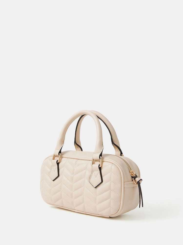 Accessorize Chevron Quilted Cross-Body Handbag - Imagen 2 de 4