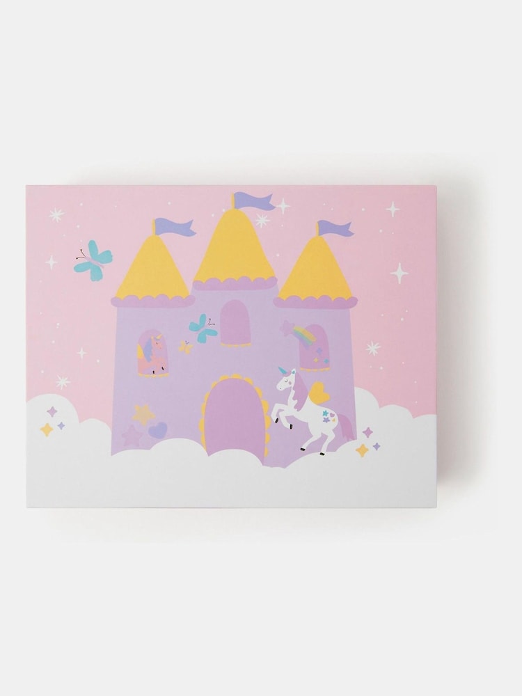 Angels By Accessorize Girls Unicorn and Rainbow Stationery Box Set - Image 1 of 2