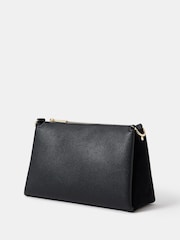 Accessorize Black Webbing Strap Suedette Cross-Body Bag - Image 2 of 4
