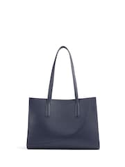 LK Bennett Blue Olivia Tote Bag - Image 2 of 3