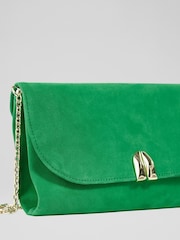 LK Bennett Green Essie Blend Resin Teardrop Purse - Image 2 of 4