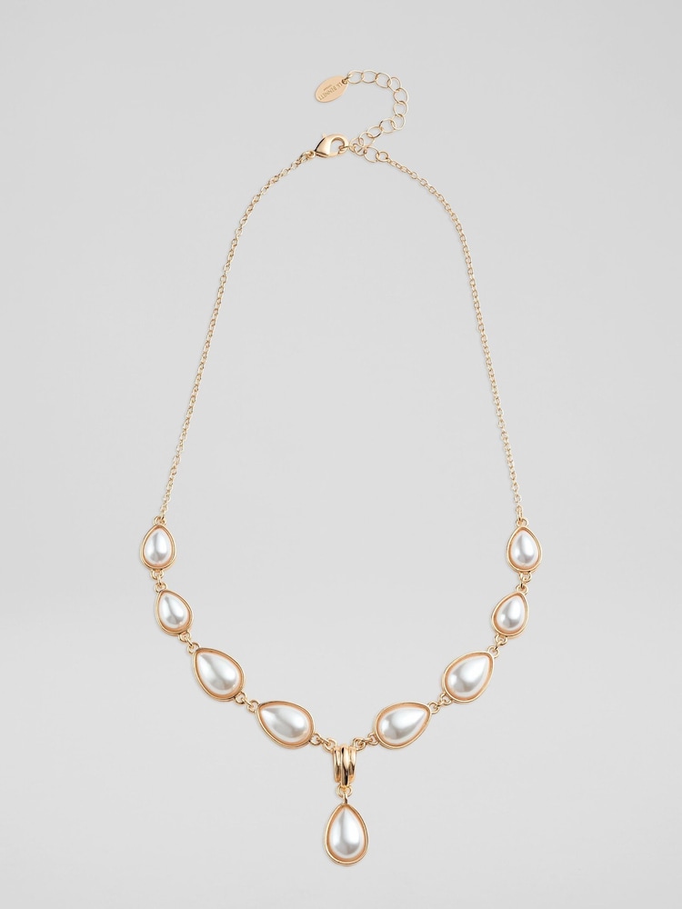 LK Bennett Pearl Drop Necklace - صورة 1 من 3