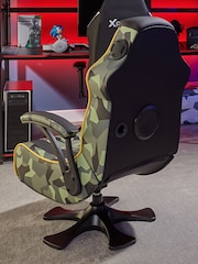 X Rocker Green Covert-Ops 2.1 Bluetooth Audio Pedestal - Image 2 of 6