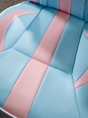 X Rocker Blue Maverick Height Adjustable Office Gaming Chair With Natural Lumbar Support - Image 5 of 6