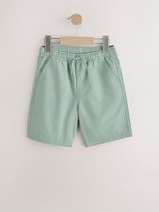 Sage Green Loose Fit Checkerboard Shorts (3-16yrs) - Image 5 of 8