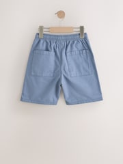 Blue Loose Fit Checkerboard Shorts (3-16yrs) - Image 6 of 8