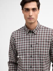 Barbour® International Grey Peregrine Check Shirt - Image 4 of 6