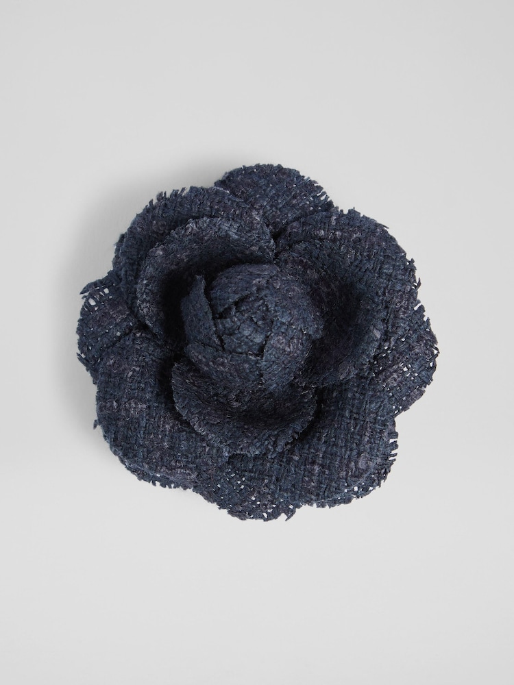LK Bennett Blue Corsage Blue Recycled Fabric - Image 1 of 4 LK Bennett Blue Corsage Blue Recycled Fabric - Image 1 of 4