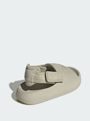 adidas Originals Grey Adifom Adilette Slides - Image 2 of 4