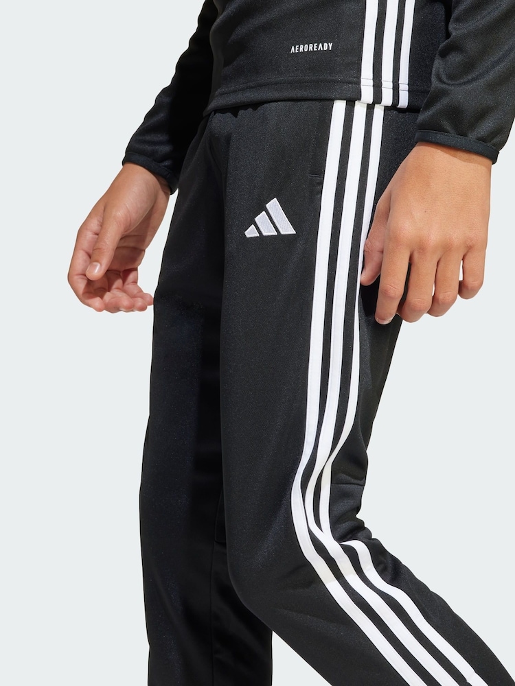 adidas Black Tiro 25 Essentials Training Tracksuit Bottoms - Image 2 of 4 adidas Black Tiro 25 Essentials Training Tracksuit Bottoms - Image 2 of 4