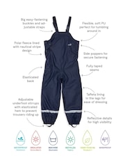 Muddy Puddles Blue Waterproof Insulated Puddleflex Dungarees - Image 7 of 7