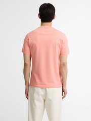 Barbour® International Light Orange Logo T-Shirt - Image 3 of 6