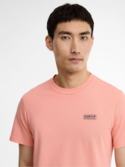Barbour® International Light Orange Logo T-Shirt - Image 4 of 6