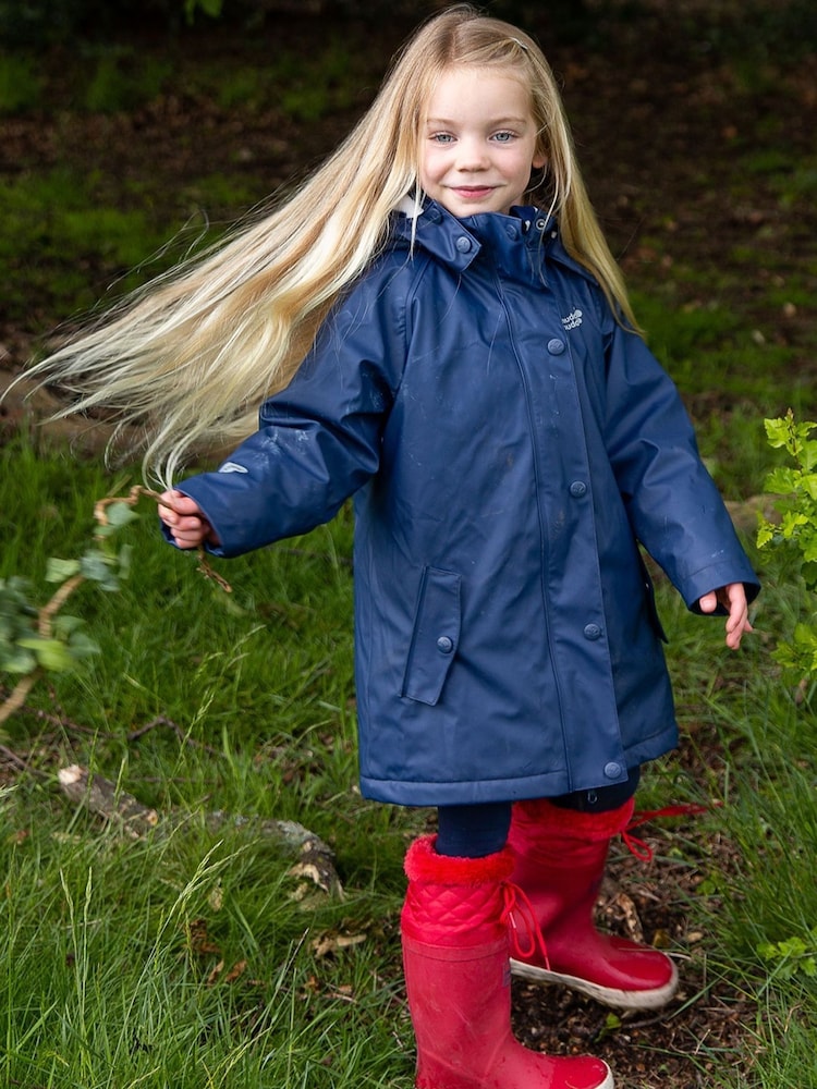 Muddy Puddles Blue Waterproof Insulated Puddleflex Jacket - Image 2 of 4