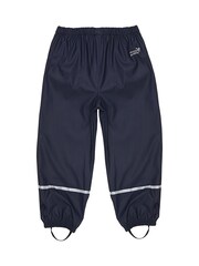 Muddy Puddles Blue Waterproof Insulated Puddleflex Trousers - Image 2 of 3
