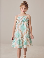 Laura Ashley Rüschen-Volumen-Kleid - Bild 1 von 11