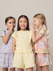 Laura Ashley Multi Ric Rac Trim Short Sleeve Cotton T-Shirts 3 Pack - Image 10 of 16