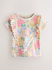 Laura Ashley Multi Ric Rac Trim Short Sleeve Cotton T-Shirts 3 Pack - Image 4 of 16